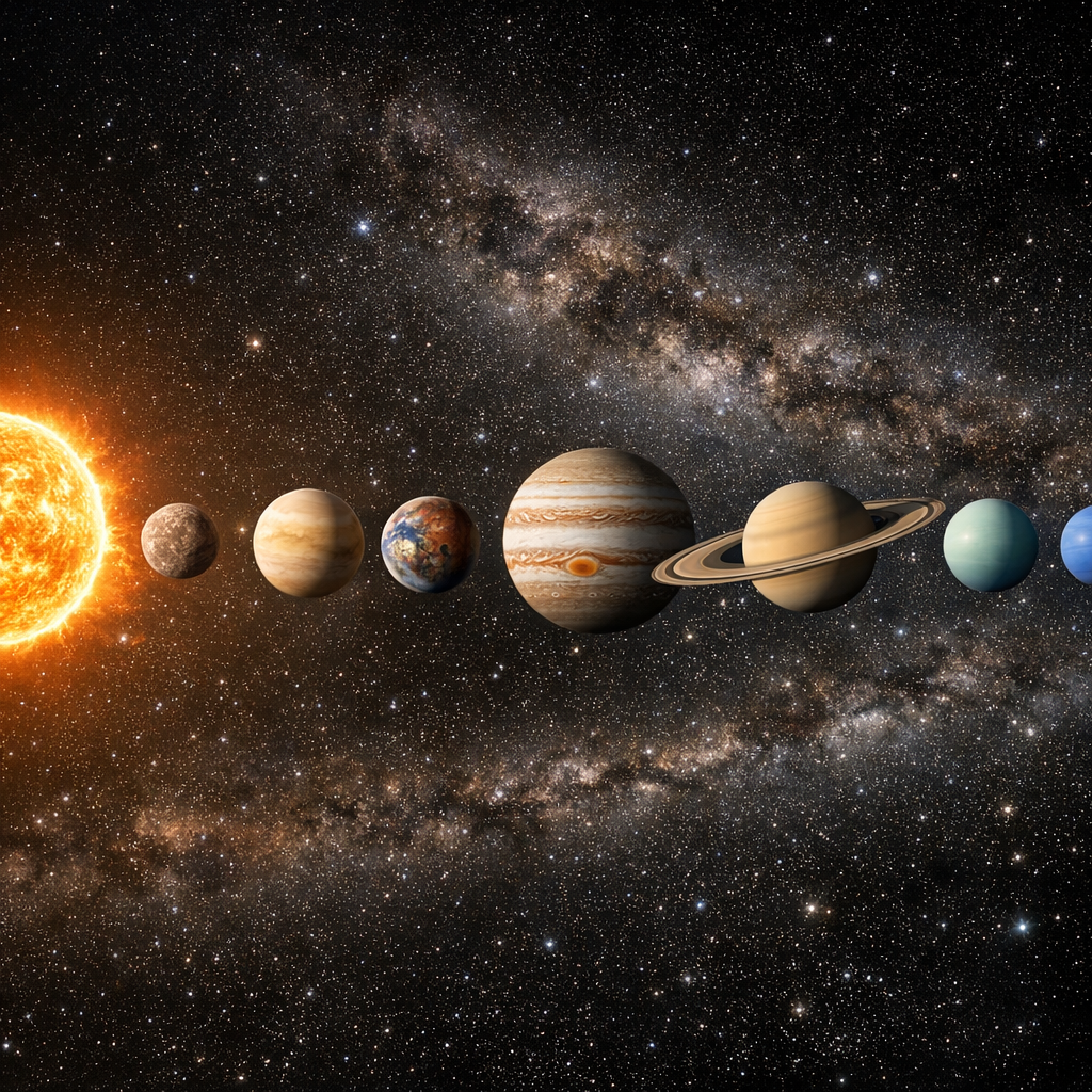 Système solaire : 8 planètes, pas 12, en 2026