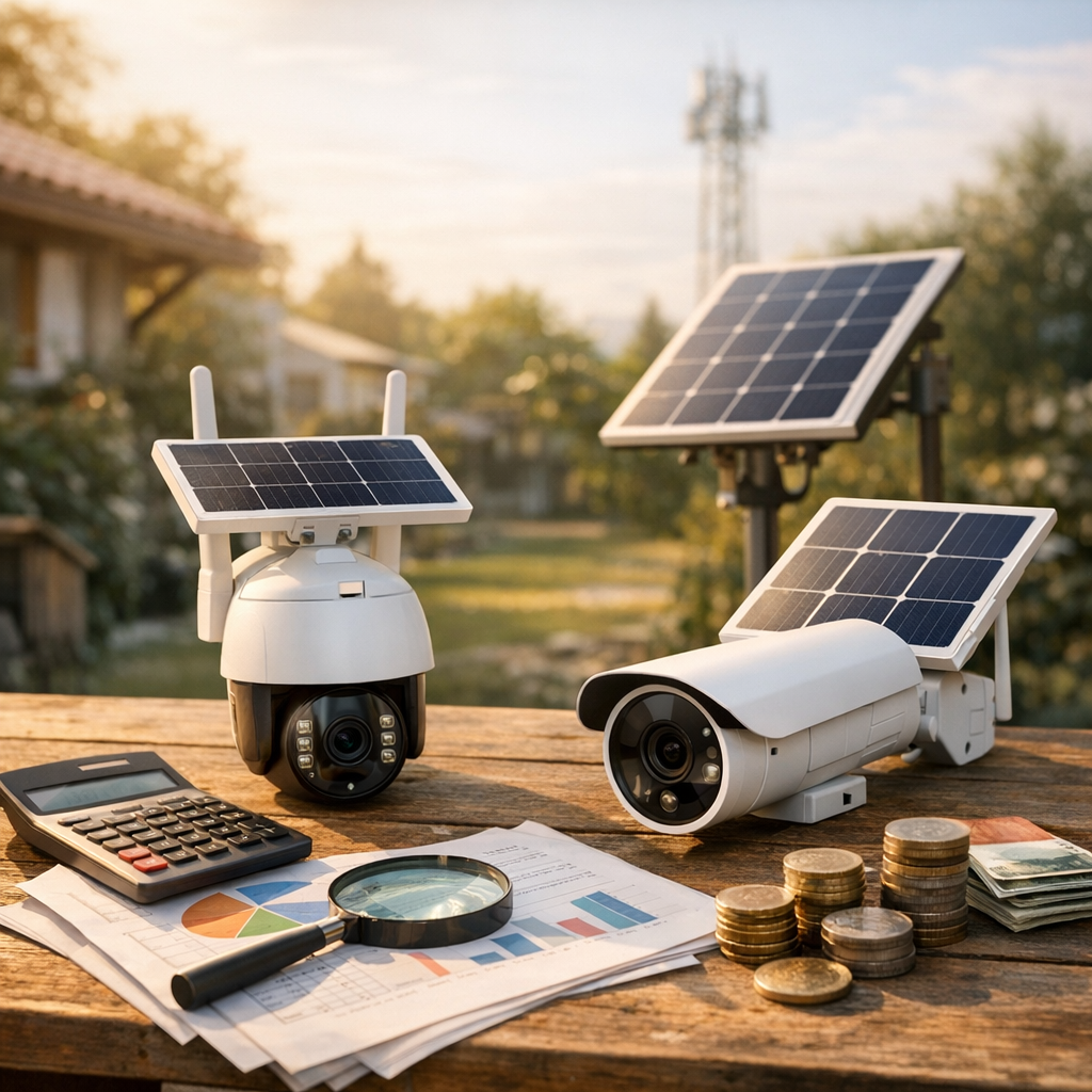 Prix d’une caméra 4G solaire en 2026 : comparatif des options et coûts cachés