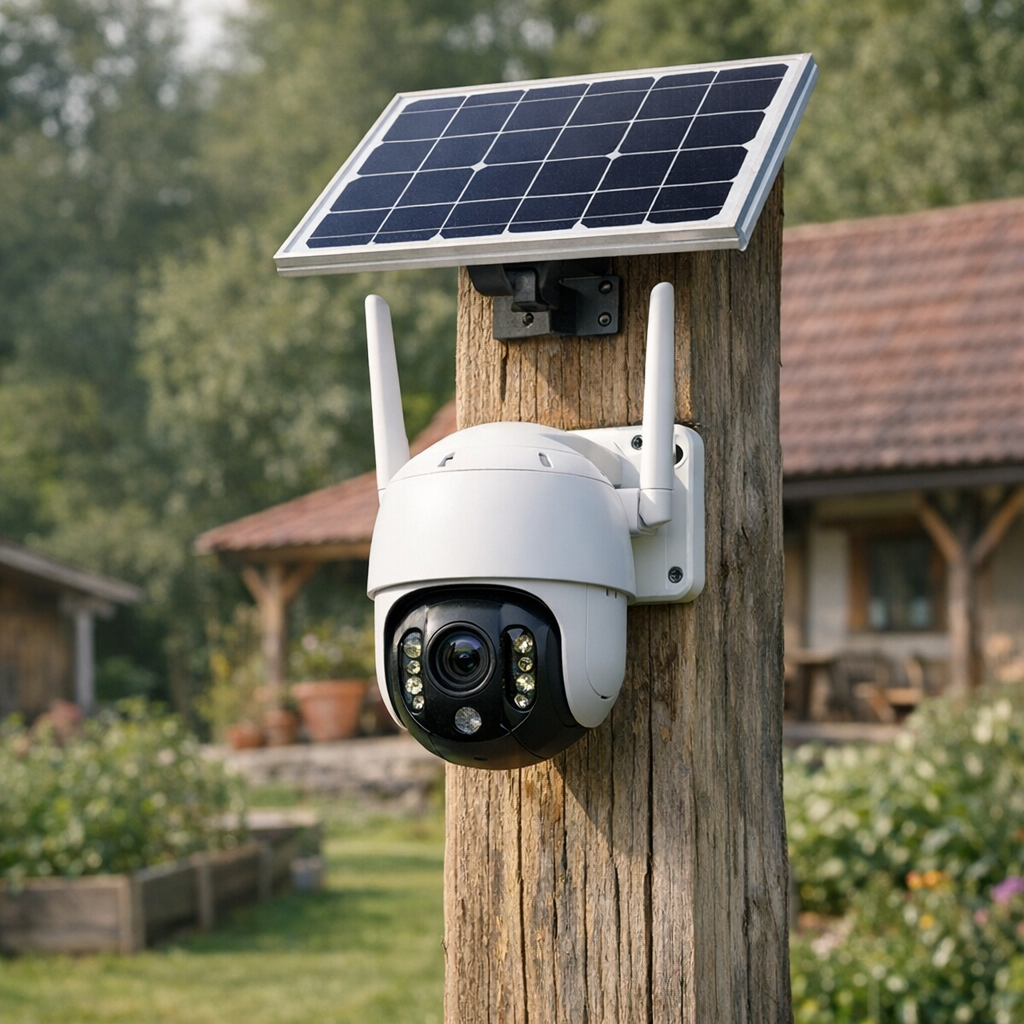 Caméra 4G Solaire Extérieure : autonomie et prix 2026