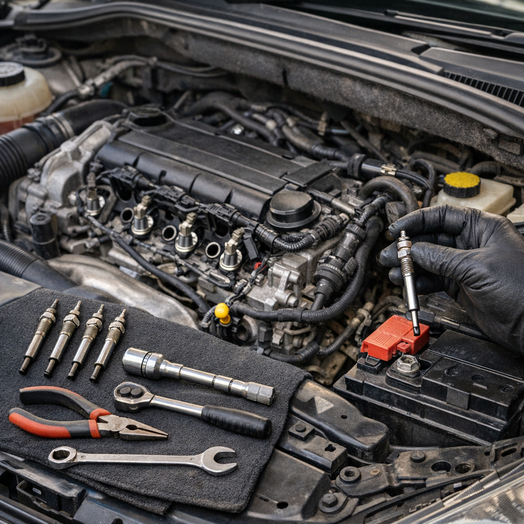 Bougies de préchauffage diesel : diagnostic et méthode