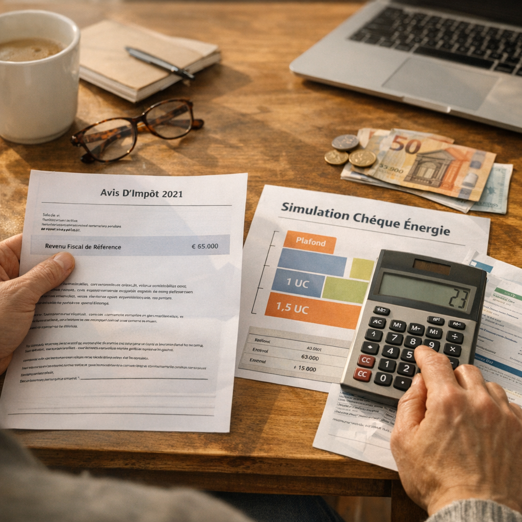 Éligibilité : revenu fiscal, unités de consommation et plafond à vérifier
