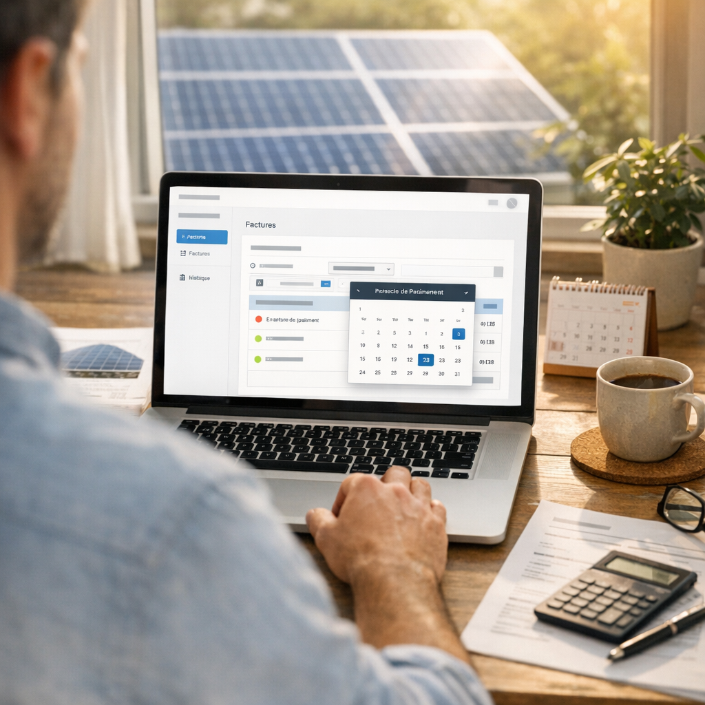 Espace producteur EDF OA : facturation en ligne et période de facturation