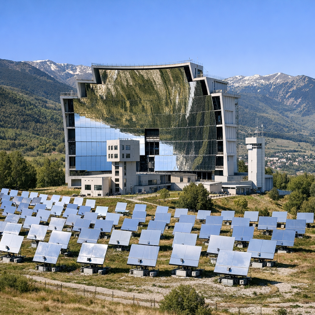 Grand Four Solaire d’Odeillo : visite et CNRS