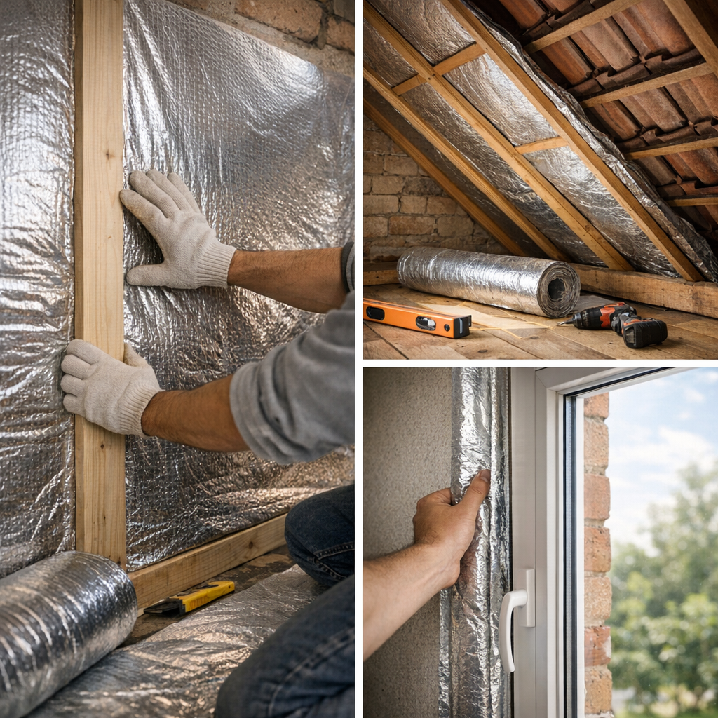 Prix au m² et cas d’usage : mur intérieur, toiture, fenêtre