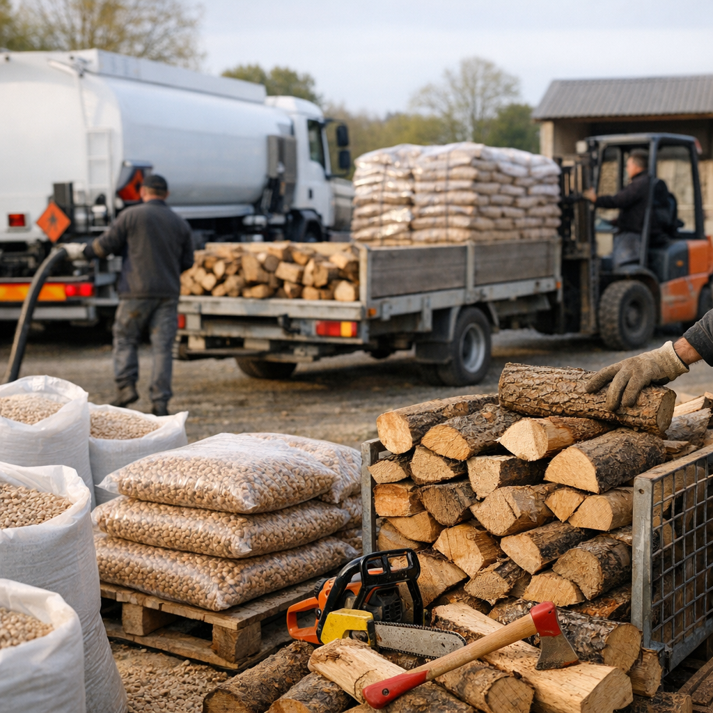 Bretagne Multi-Énergies : pellets, bois, fioul et livraison locale