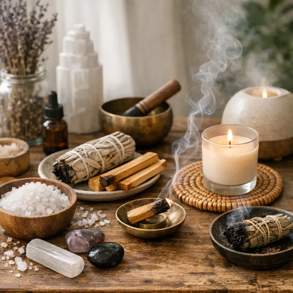 7 méthodes efficaces pour purifier son intérieur, du gros sel au Palo Santo
