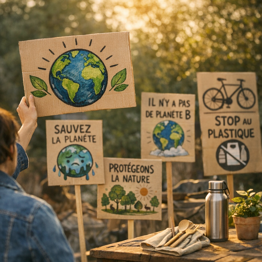 Les 10 meilleurs slogans écologie à adapter pour la planète et le climat