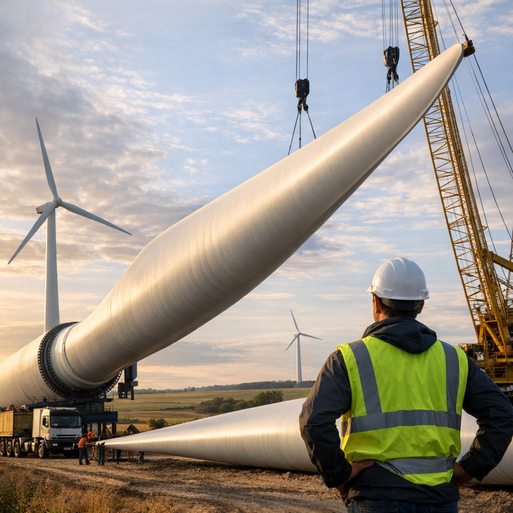 Pourquoi les pales d’éoliennes sont-elles de plus en plus grandes ?