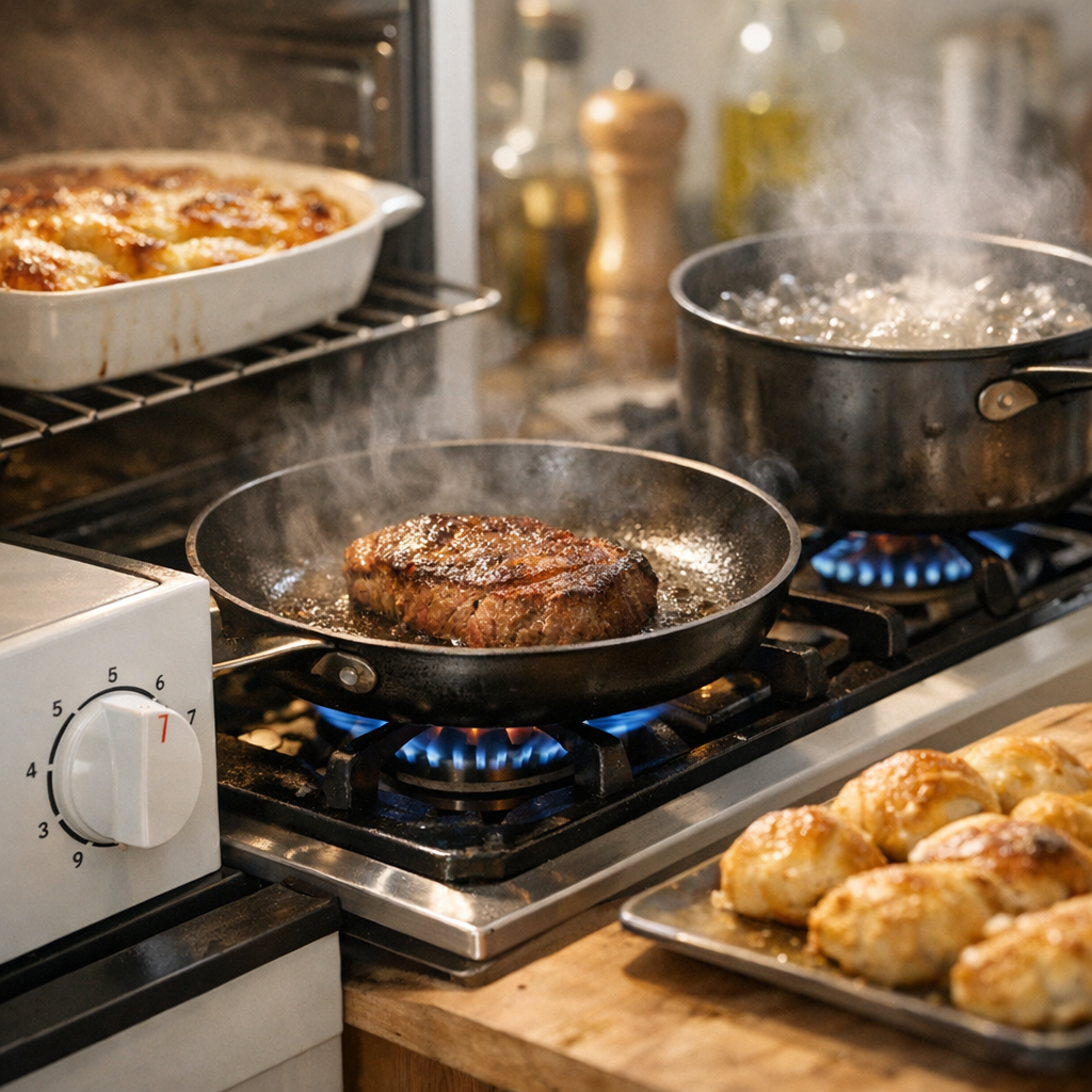 Thermostat 6, 7, 8 : à quel type de cuisson ça correspond ?