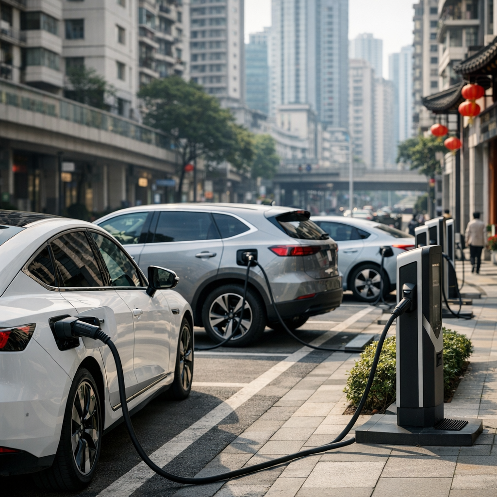 Voiture électrique en Chine : chiffres clés 2025