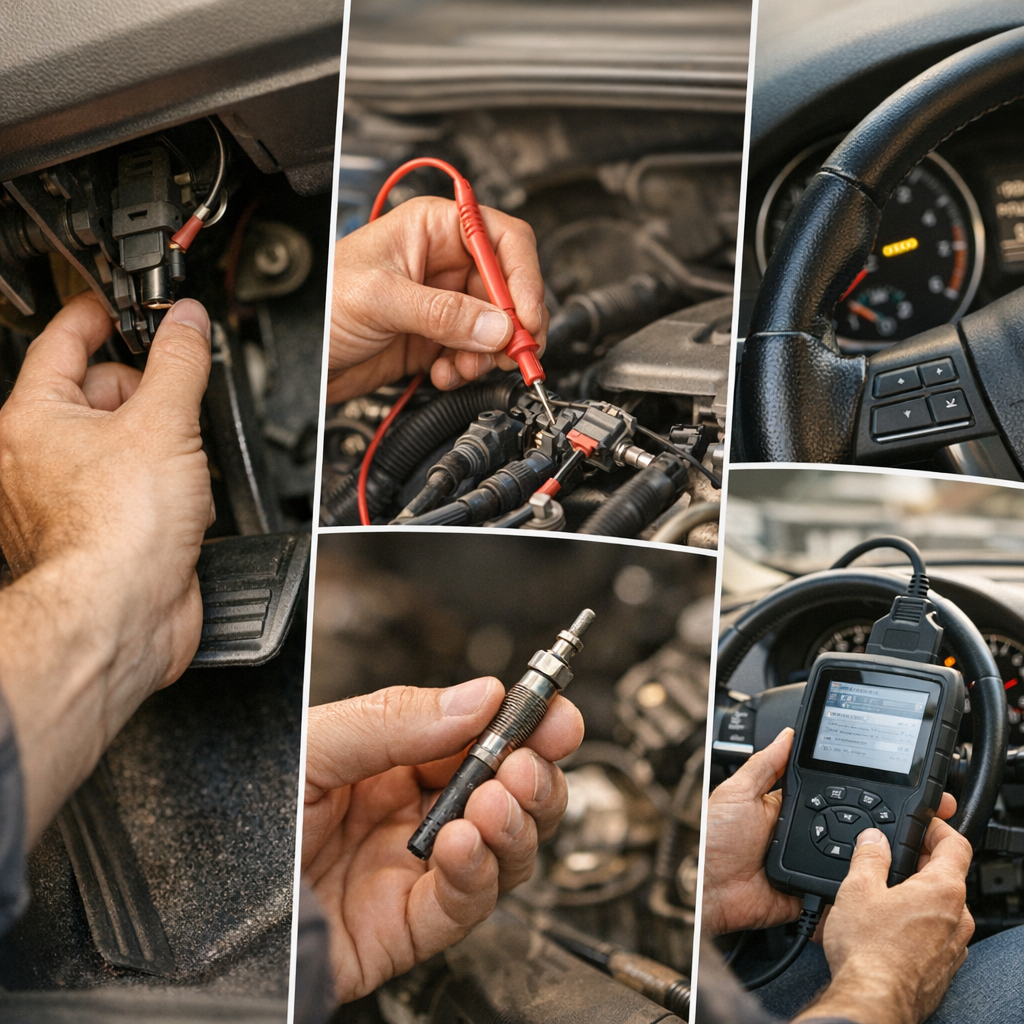 Diagnostic en 5 étapes : du contacteur de frein à la valise OBD