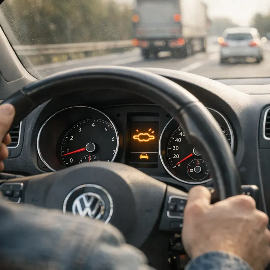 Que faire si le voyant préchauffage clignote en roulant&nbsp;?