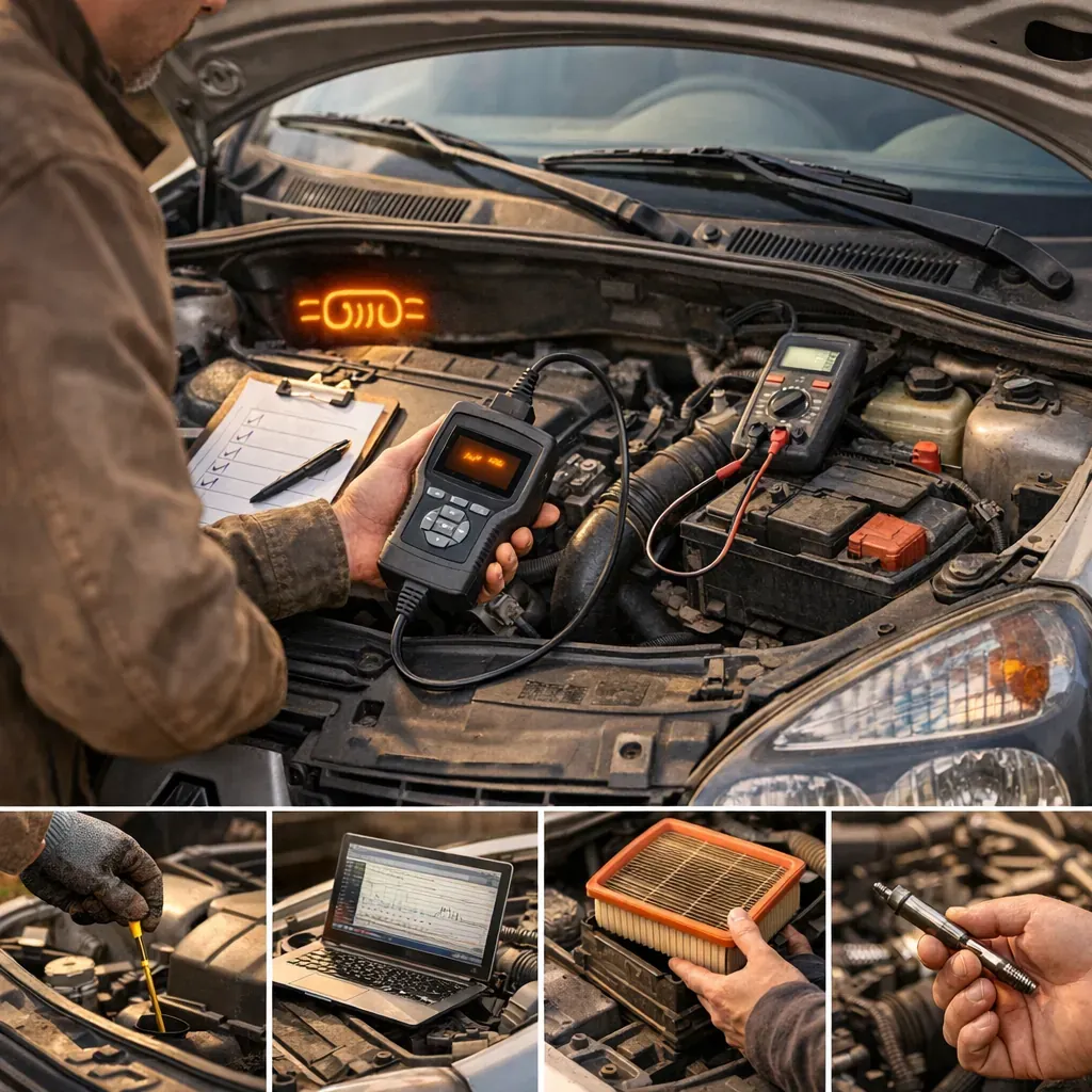 Que faire avant le garage&nbsp;: procédure de diagnostic en 6 étapes